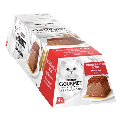 Gourmet Revelations Mousse Met Rund - 4 x 57 g