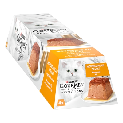 Gourmet Revelations Mousse Met Kip - 4 x 57 g