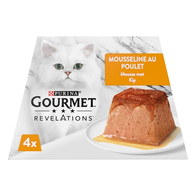 Gourmet Revelations Mousse Met Kip - 4 x 57 g