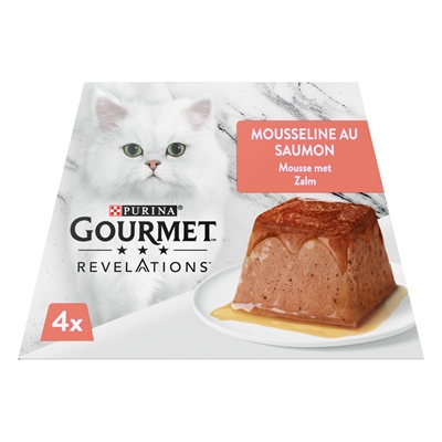Gourmet Revelations Mousse Met Zalm - 4 x 57 g