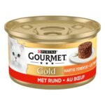 Gourmet Gold Hartig Torentje Rund - 24 x 85 g