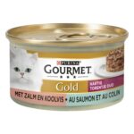 Gourmet Gold Hartig Torentje Zalm - 24 x 85 g
