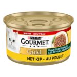 Gourmet Gold Malse Lekkernijen Kip - 24 x 85 g
