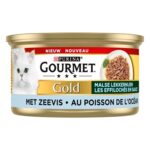 Gourmet Gold Malse Lekkernijen Zeevis - 24 x 85 g