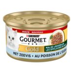 Gourmet Gold Malse Lekkernijen Zeevis - 24 x 85 g