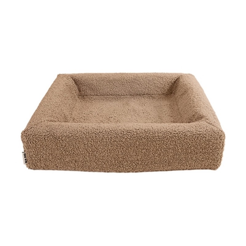 Bia Bed Premium Hoes Teddy Beige - 120 x 100 x 15 cm