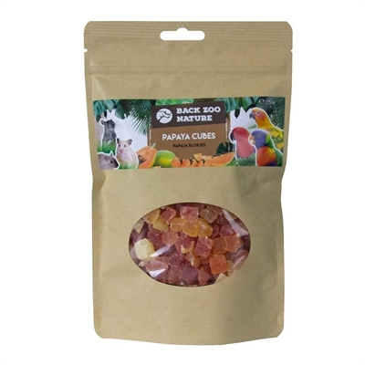 Back Zoo Nature Papaya Cubes - 250 g