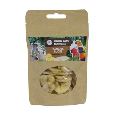 Back Zoo Nature Banana Slices - 35 g
