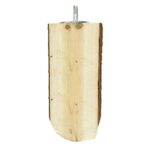 Back Zoo Nature Wood Slice Perch - Ca. 17,5 x 8,5 x 4 cm