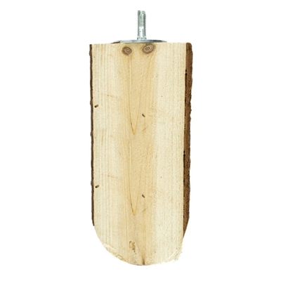 Back Zoo Nature Wood Slice Perch - Ca. 17,5 x 8,5 x 4 cm