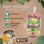 Back Zoo Nature Palmleaf Tower - Ca. 28 x 12 x 3 cm