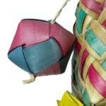 Back Zoo Nature Flower Tower - Ca. 45 x 7 x 7 cm