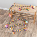 Trixie Flostouw Regenboog - 45 cm