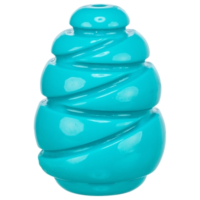 456433.jpg Trixie Jumper Kegel Super Strong Tpr Petrol - 8,5 x 6 cm