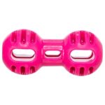 Trixie Dumbell Soft & Strong Tpr Roze - 11 x 5 x 5 cm