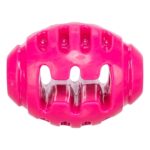 Trixie Rugbybal Soft & Strong Tpr Roze - 8,5 x 6 x 6 cm