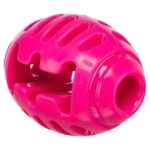 Trixie Rugbybal Soft & Strong Tpr Roze - 10 x 7,5 x 7,5 cm