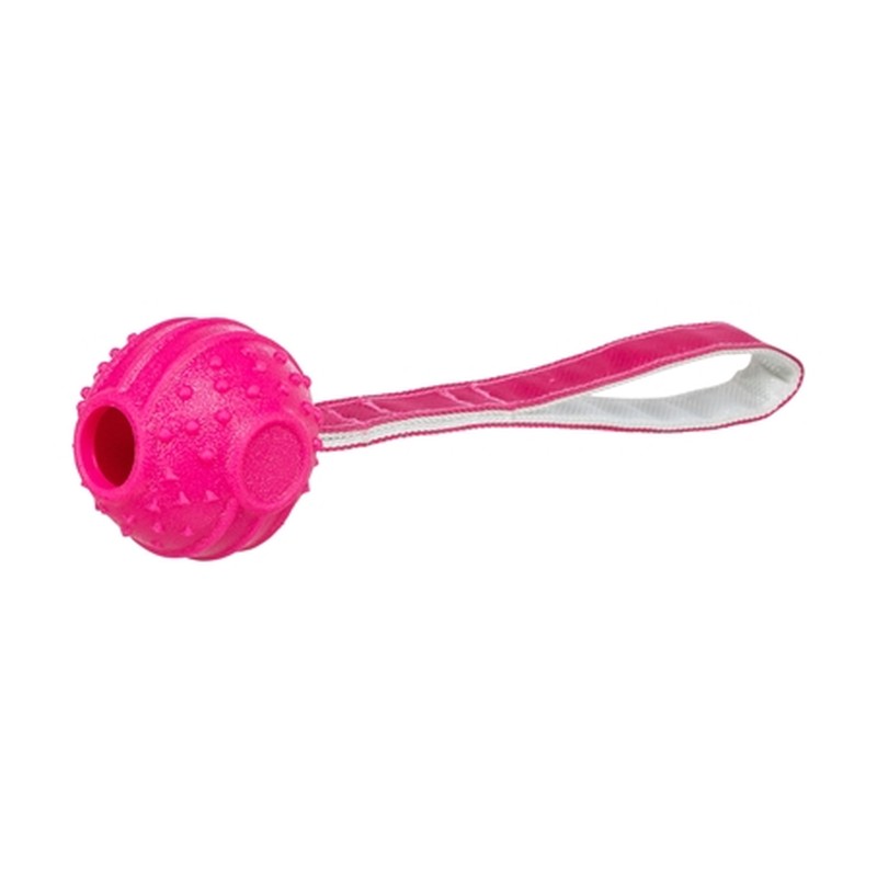 Trixie Werpbal Soft & Strong Tpr Roze - 27 x 6 x 6 cm