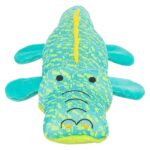 Trixie Krokodil Stof Aqua / Groen - 33 x 13,5 x 7,5 cm