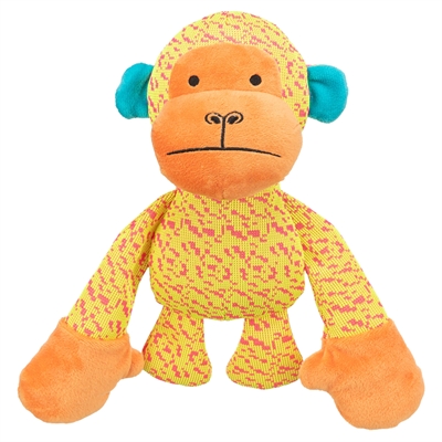 456450.jpg Trixie Aap Stof Geel / Oranje - 27 x 26 x 10,5 cm