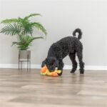 Trixie Aap Stof Geel / Oranje - 27 x 26 x 10,5 cm