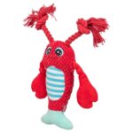 Trixie Kreeft Met Flostouw Rood - 34 x 17 x 10,5 cm
