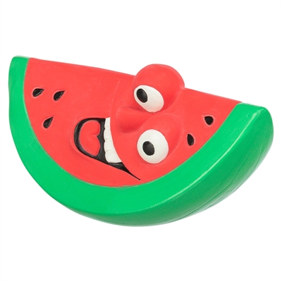 Trixie Watermeloen Latex Rood / Groen - 15,5 x 8,5 x 7 cm