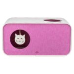 Trixie Speelbox Merle Vierkant Vilt Zand / Roze - 58 x 27 x 29 cm