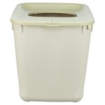 Trixie Kattenbak Hop-In Grijs / Groen - 38 x 58 x 39 cm