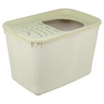 Trixie Kattenbak Hop-In Grijs / Groen - 38 x 58 x 39 cm