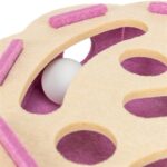 Trixie Hole'N'Roll Bloem Vilt Roze / Beige - 30 x 30 x 7,5 cm