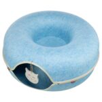 Trixie Speeldonut Vilt Blauw - 60 x 60 cm
