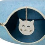 Trixie Speeldonut Vilt Blauw - 60 x 60 cm