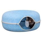 Trixie Speeldonut Vilt Blauw - 60 x 60 cm