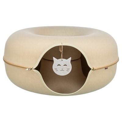 Trixie Speeldonut Vilt Beige - 60 x 60 cm