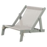 Trixie Strandstoel Hout Grijs - 51 x 33 x 37 cm