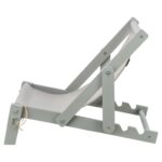 Trixie Strandstoel Hout Grijs - 51 x 33 x 37 cm