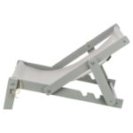 Trixie Strandstoel Hout Grijs - 51 x 33 x 37 cm