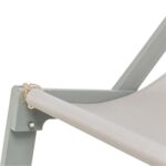 Trixie Strandstoel Hout Grijs - 51 x 33 x 37 cm