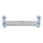Trixie Hangmat Voor Aan Raam Opvouwbaar Pluche / Mesh Wit / Grijs - 58 x 34 cm