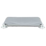 Trixie Hangmat Voor Aan Raam Opvouwbaar Pluche / Mesh Wit / Grijs - 58 x 34 cm