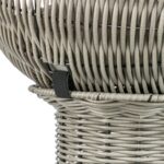 Trixie Kattenmand Amalia Rond Polyrattan Grijs - 42 x 42 x 70 cm