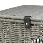 Trixie Kattenmand Amalia Hoekig Polyrattan Grijs - 37 x 35 x 57 cm