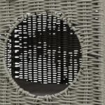 Trixie Kattenmand Amalia Hoekig Polyrattan Grijs - 37 x 35 x 57 cm