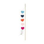 Trixie Kattenhengel Hartjes Met Catnip Vilt / Hout - 48 cm