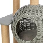 Trixie Krabpaal Amalia Outdoor Grijs - 48 x 48 x 143 cm