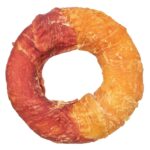 Trixie Denta Fun Ring Met Kip / Eend - 9 cm 70 g 50 stuks