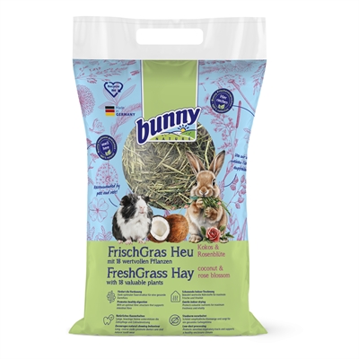 Bunny Nature Freshgrass Hooi Kokos / Rozenbloesem - 500 g