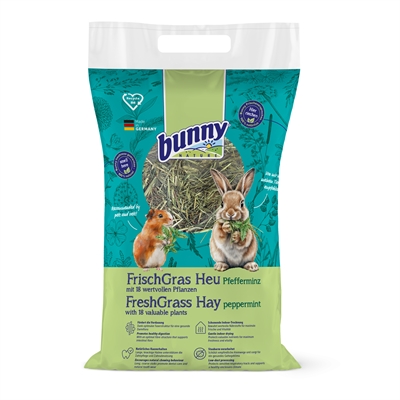 Bunny Nature Freshgrass Hooi Pepermunt - 500 g