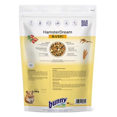 Bunny Nature Hamsterdroom Basic - 600 g